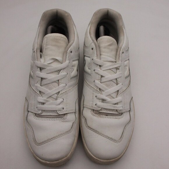 New Balance 550 Men's Size 12 D Tripe White Leather Sneakers BB550WWW - Picture 2 of 11